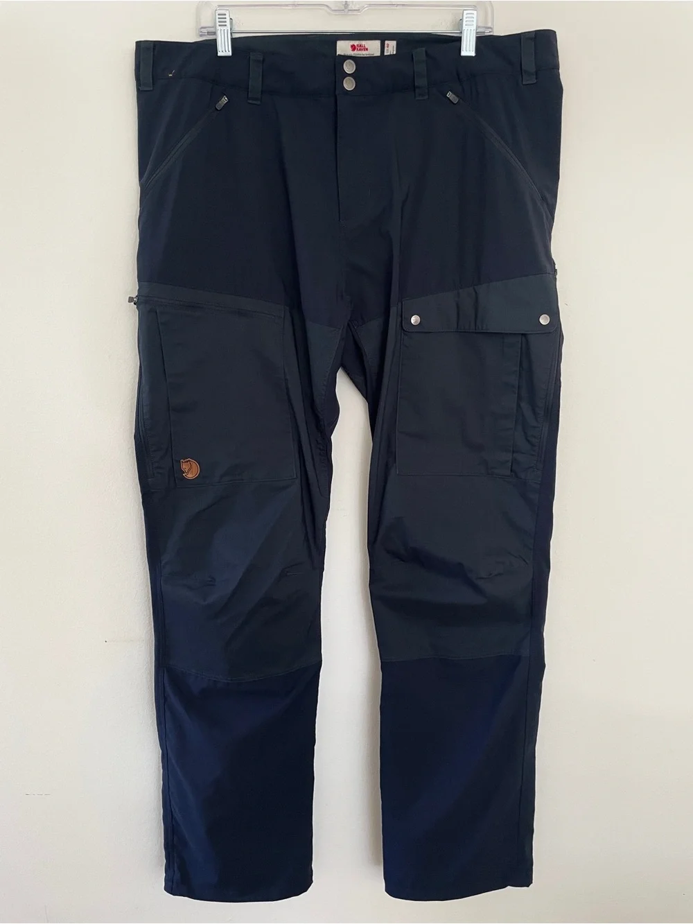 Fjallraven Abisko Midsummer Trousers Navy Size 40 Reg Gorpcore Utility Cargo men